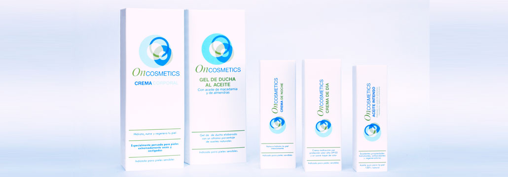 Oncosmetics línea de productos